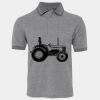 JB's  BIRDS EYE POLO   CHARCOAL - S Thumbnail