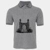 JB's  BIRDS EYE POLO   CHARCOAL - S Thumbnail