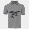 JB's  BIRDS EYE POLO   CHARCOAL - S Thumbnail