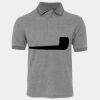 JB's  BIRDS EYE POLO   CHARCOAL - S Thumbnail