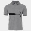 JB's  BIRDS EYE POLO   CHARCOAL - S Thumbnail