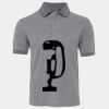 JB's  BIRDS EYE POLO   CHARCOAL - S Thumbnail