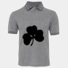 JB's  BIRDS EYE POLO   CHARCOAL - S Thumbnail