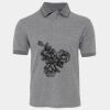 JB's  BIRDS EYE POLO   CHARCOAL - S Thumbnail