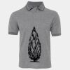 JB's  BIRDS EYE POLO   CHARCOAL - S Thumbnail