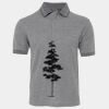 JB's  BIRDS EYE POLO   CHARCOAL - S Thumbnail