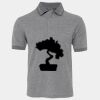 JB's  BIRDS EYE POLO   CHARCOAL - S Thumbnail
