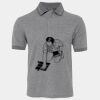 JB's  BIRDS EYE POLO   CHARCOAL - S Thumbnail