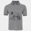 JB's  BIRDS EYE POLO   CHARCOAL - S Thumbnail
