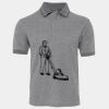 JB's  BIRDS EYE POLO   CHARCOAL - S Thumbnail