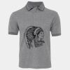 JB's  BIRDS EYE POLO   CHARCOAL - S Thumbnail