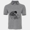 JB's  BIRDS EYE POLO   CHARCOAL - S Thumbnail