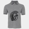 JB's  BIRDS EYE POLO   CHARCOAL - S Thumbnail
