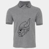 JB's  BIRDS EYE POLO   CHARCOAL - S Thumbnail
