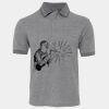 JB's  BIRDS EYE POLO   CHARCOAL - S Thumbnail