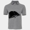 JB's  BIRDS EYE POLO   CHARCOAL - S Thumbnail