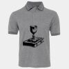 JB's  BIRDS EYE POLO   CHARCOAL - S Thumbnail