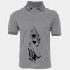 JB's  BIRDS EYE POLO   CHARCOAL - S Thumbnail