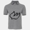 JB's  BIRDS EYE POLO   CHARCOAL - S Thumbnail