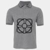 JB's  BIRDS EYE POLO   CHARCOAL - S Thumbnail