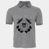 JB's  BIRDS EYE POLO   CHARCOAL - S Thumbnail