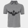 JB's  BIRDS EYE POLO   CHARCOAL - S Thumbnail