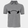 JB's  BIRDS EYE POLO   CHARCOAL - S Thumbnail