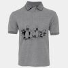 JB's  BIRDS EYE POLO   CHARCOAL - S Thumbnail