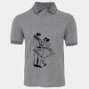 JB's  BIRDS EYE POLO   CHARCOAL - S Thumbnail