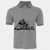JB's  BIRDS EYE POLO   CHARCOAL - S Thumbnail