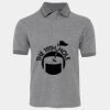 JB's  BIRDS EYE POLO   CHARCOAL - S Thumbnail