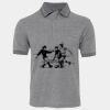 JB's  BIRDS EYE POLO   CHARCOAL - S Thumbnail