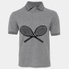 JB's  BIRDS EYE POLO   CHARCOAL - S Thumbnail