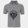 JB's  BIRDS EYE POLO   CHARCOAL - S Thumbnail