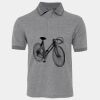 JB's  BIRDS EYE POLO   CHARCOAL - S Thumbnail