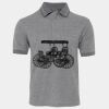 JB's  BIRDS EYE POLO   CHARCOAL - S Thumbnail