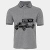 JB's  BIRDS EYE POLO   CHARCOAL - S Thumbnail