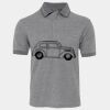 JB's  BIRDS EYE POLO   CHARCOAL - S Thumbnail