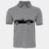 JB's  BIRDS EYE POLO   CHARCOAL - S Thumbnail
