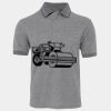 JB's  BIRDS EYE POLO   CHARCOAL - S Thumbnail