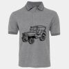 JB's  BIRDS EYE POLO   CHARCOAL - S Thumbnail