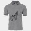 JB's  BIRDS EYE POLO   CHARCOAL - S Thumbnail