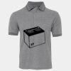JB's  BIRDS EYE POLO   CHARCOAL - S Thumbnail