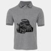 JB's  BIRDS EYE POLO   CHARCOAL - S Thumbnail