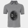 JB's  BIRDS EYE POLO   CHARCOAL - S Thumbnail