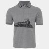 JB's  BIRDS EYE POLO   CHARCOAL - S Thumbnail