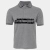 JB's  BIRDS EYE POLO   CHARCOAL - S Thumbnail