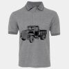 JB's  BIRDS EYE POLO   CHARCOAL - S Thumbnail
