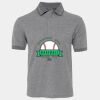 JB's  BIRDS EYE POLO   CHARCOAL - S Thumbnail