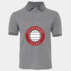 JB's  BIRDS EYE POLO   CHARCOAL - S Thumbnail